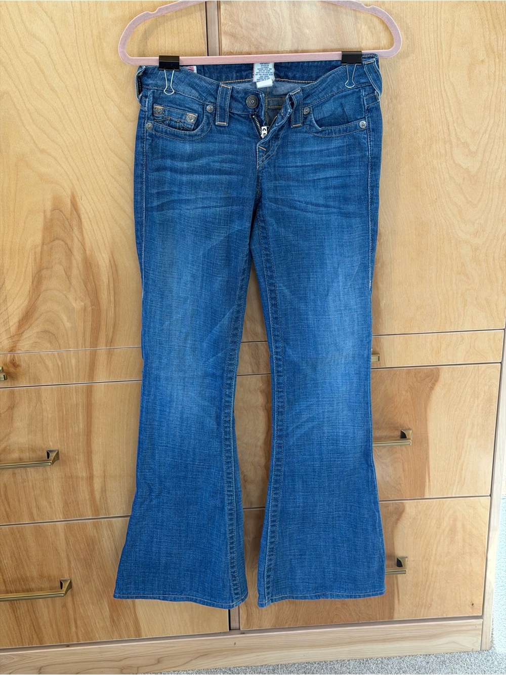 True Religion Joey Bootcut Flare Jeans. Made in the USA, size 26
